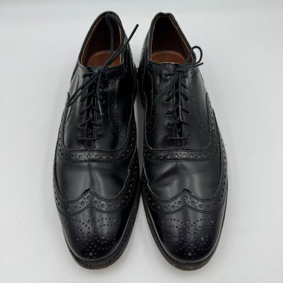Allen Edmonds McAllister Wingtip Oxford Dress Shoes Black Mens Size 8D main image 4